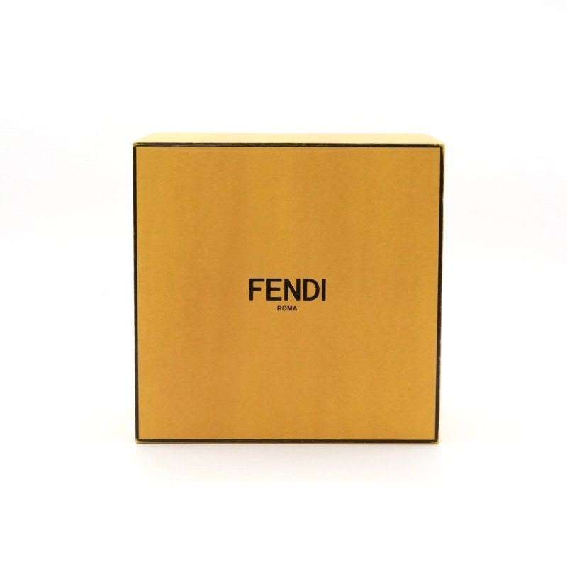 Fendi Orlock Necklace Pendant Rhinestone Logo