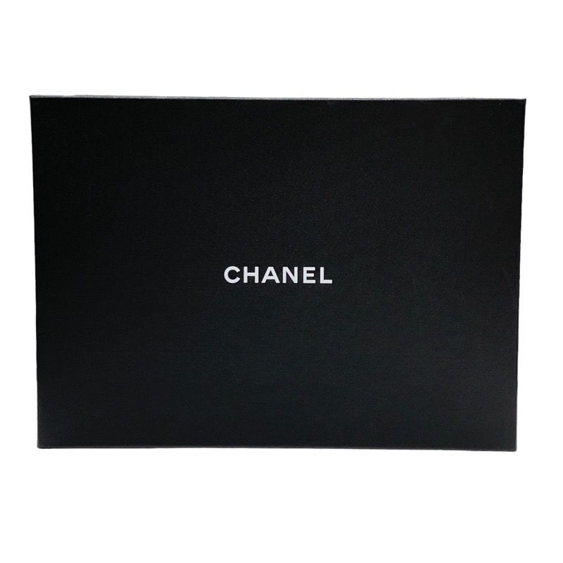 Chanel Boots Short Boots Here Mark Calfskin Lace Up Black