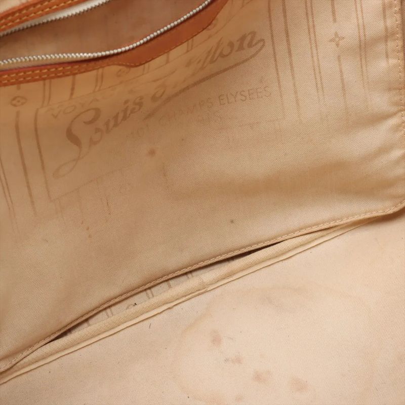 Louis Vuitton Damier Azure Neverfull GM N51108 Leather Tote Bag Shoulder Hand