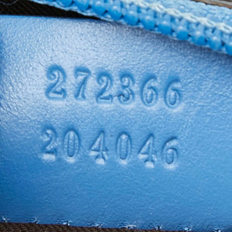 Gucci Guccissima Blue Leather