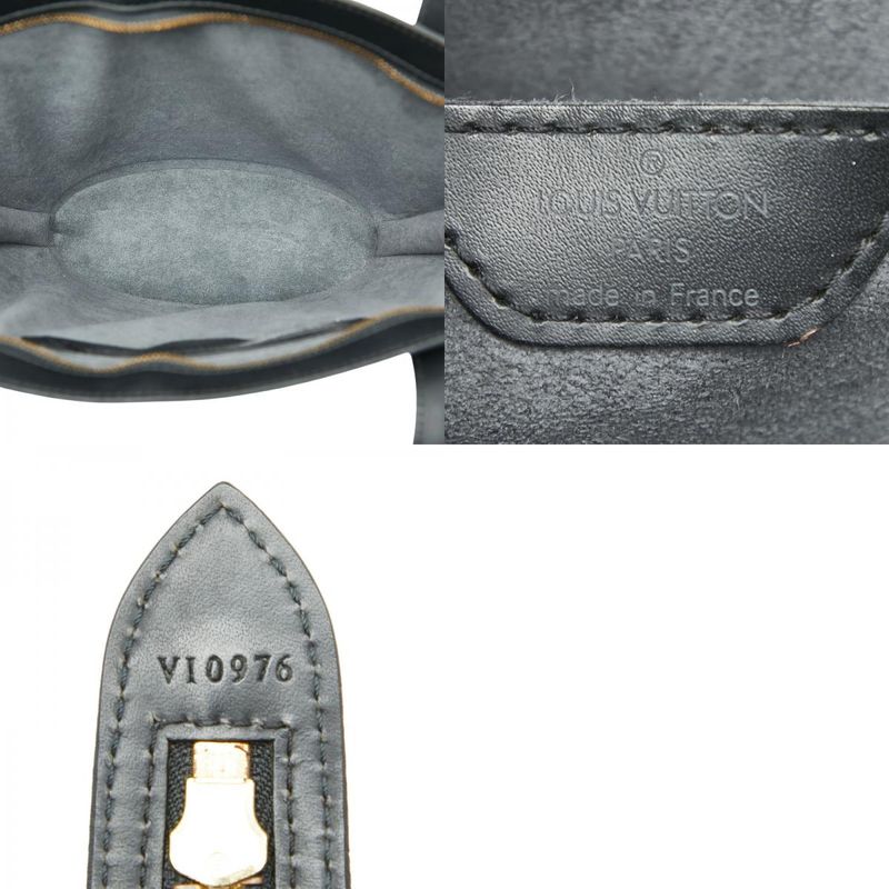 Louis Vuitton Epi Saint-jacques Handbag Tote Bag M52272 Noir Black Leather