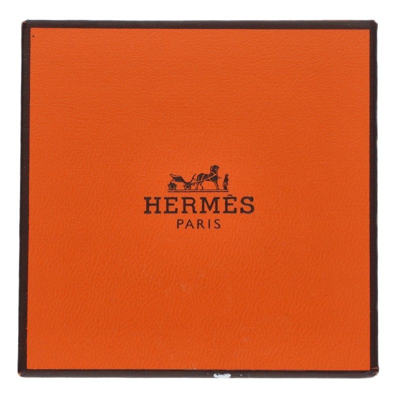 Hermes Alpha Kelly Double Silver Ring Ladies 53 No 10/13