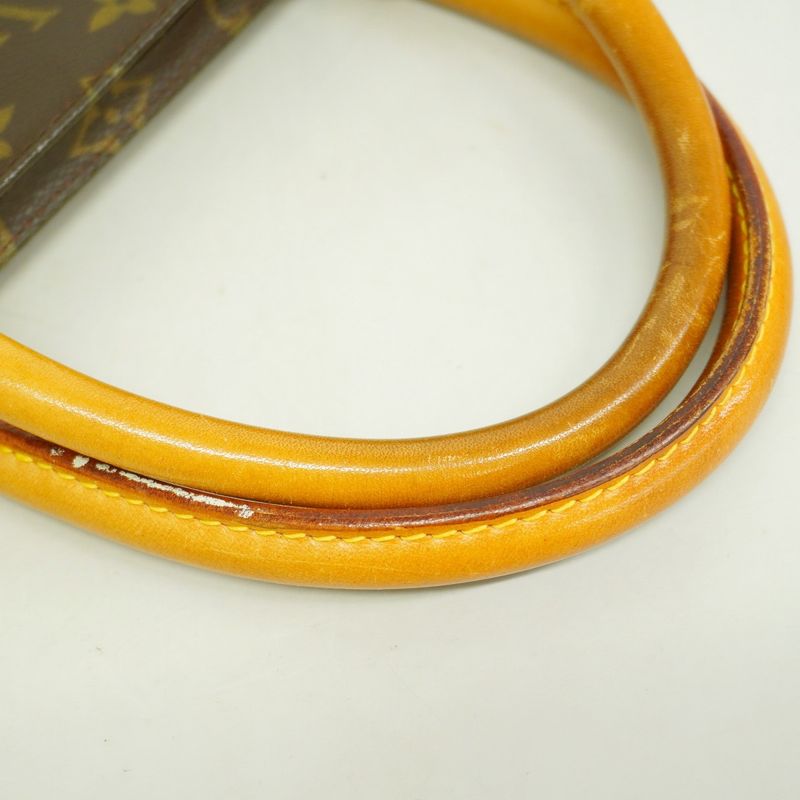 Louis Vuitton Tote Bag Monogram Sac Plastic M51140 Brown Men's Women's Unisex