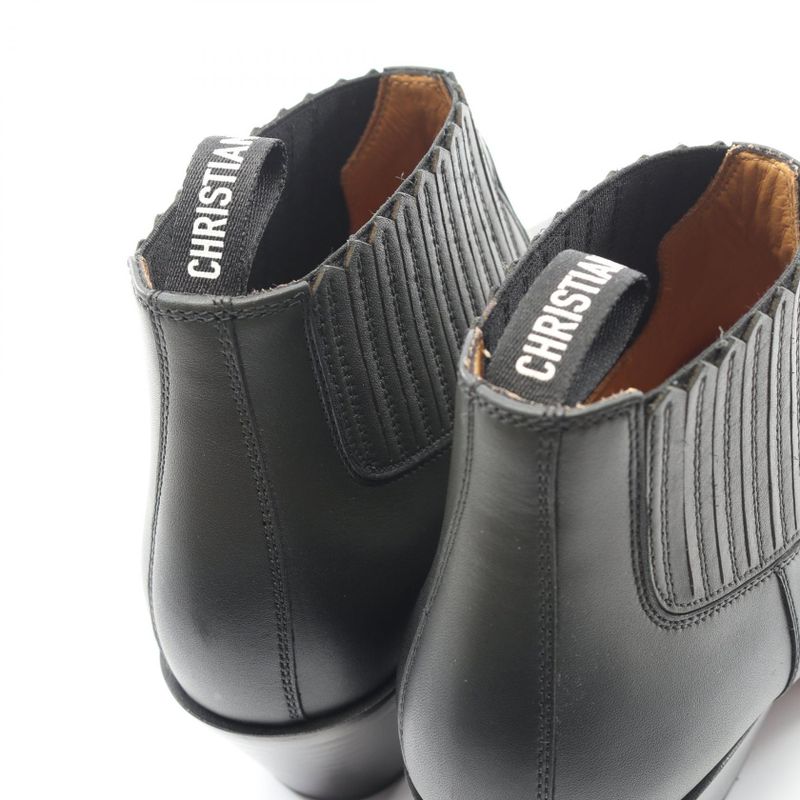 Dior Boots Kci508shcs34x37 Black Rouge Leather Boots Women's