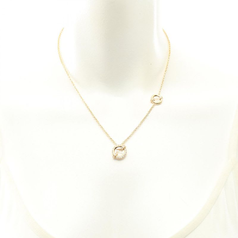 Fendi Necklace Everround 8 Al090 U Gold GP