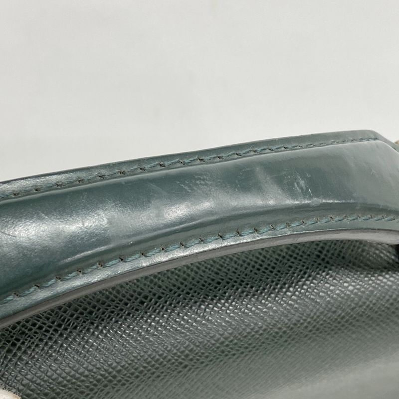 Louis Vuitton Briefcase Taiga Serviette Moscova M30034 Epi Sea Men's