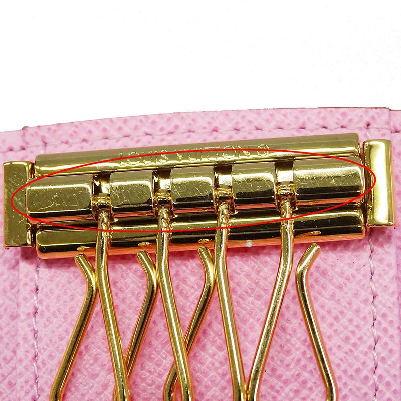 Louis Vuitton Key Case Women's Brand Monogram Multicanvas Multicles 4 Multicolor