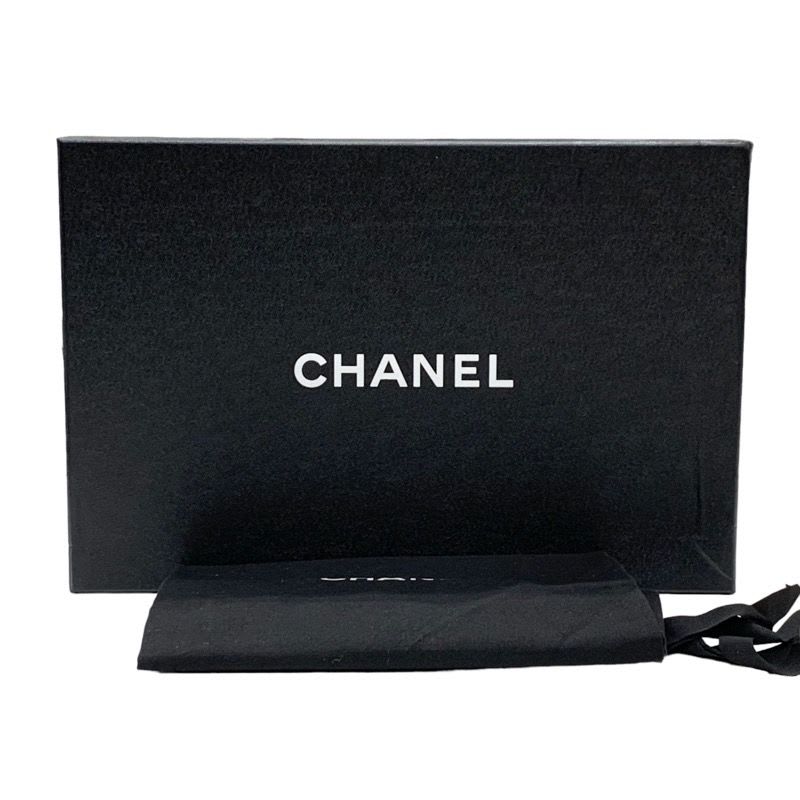 Chanel Sandals Shoes Fabric White Tweed Coco Mark Stone Thong