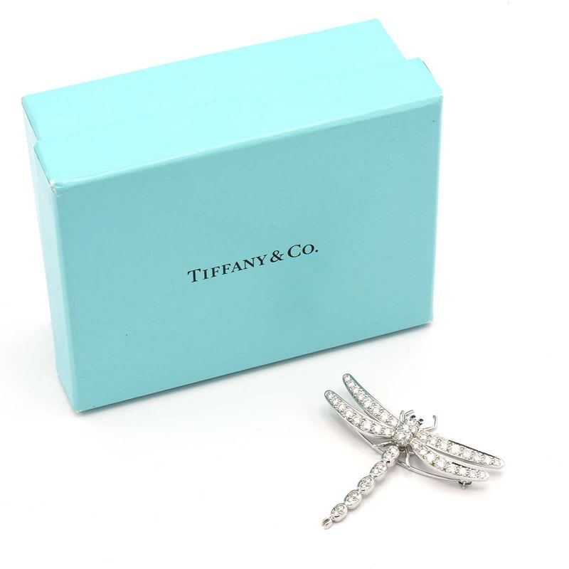 Tiffany & Co Brooch Dragon Fly Enchanted Large Pt950