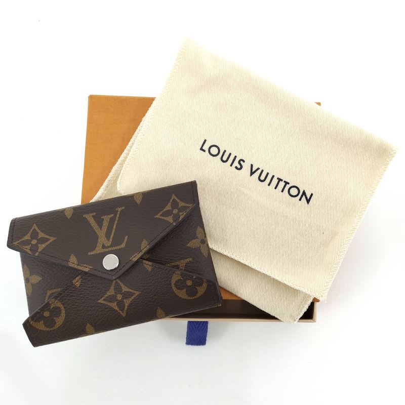 Louis Vuitton Card Case Holder Kirigami Monogram Pondicherry Pink
