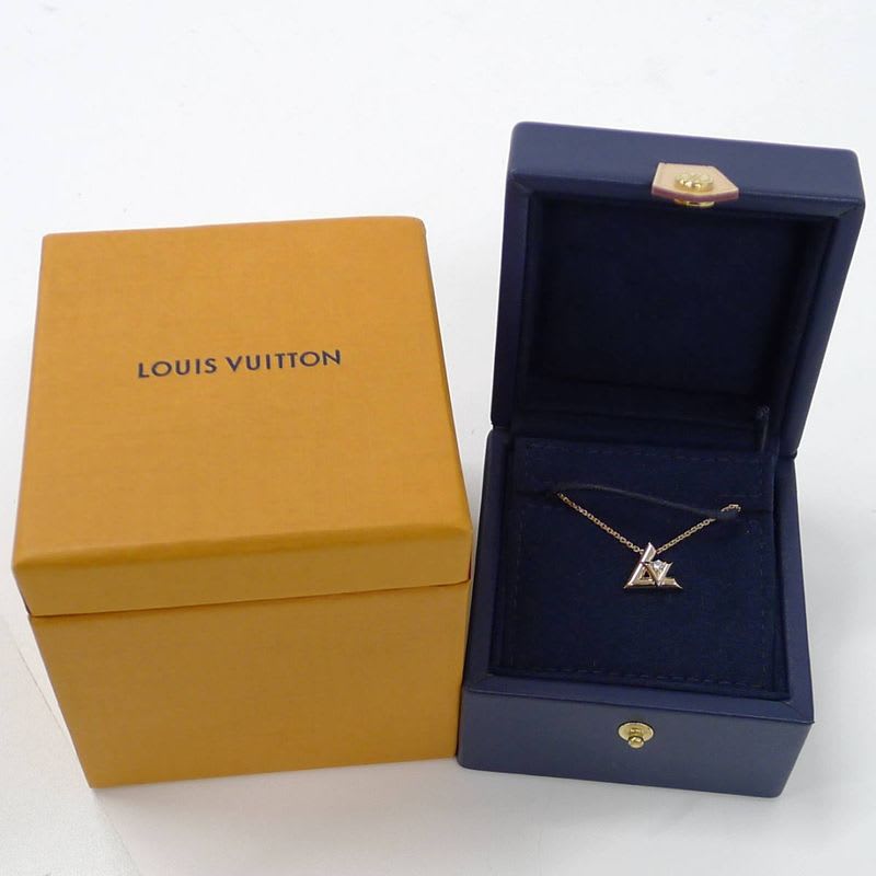 Louis Vuitton Necklace Pendentif Volt One PM 750 PG 18K Pink