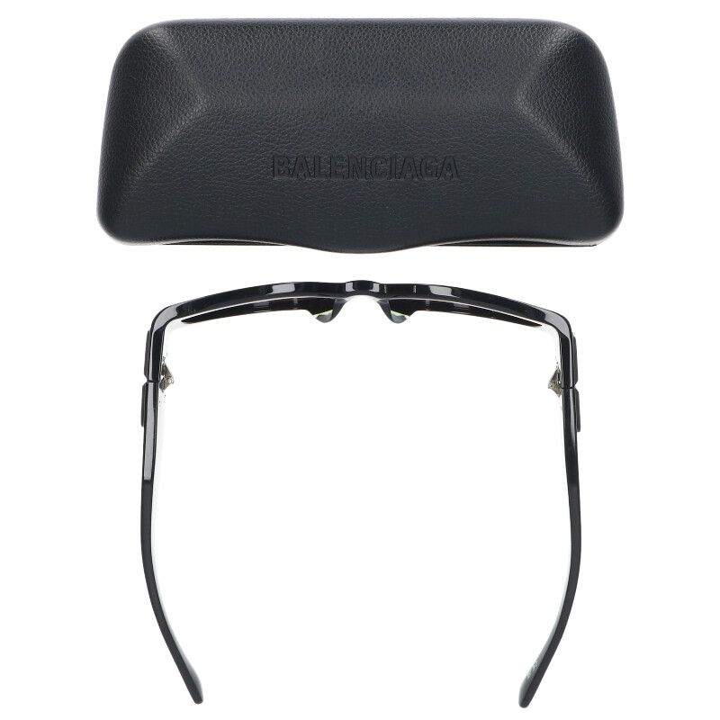 Balenciaga Bb0321s BB Logo Cat Eye Square Frame Sunglasses Men's 57□17-125 *12