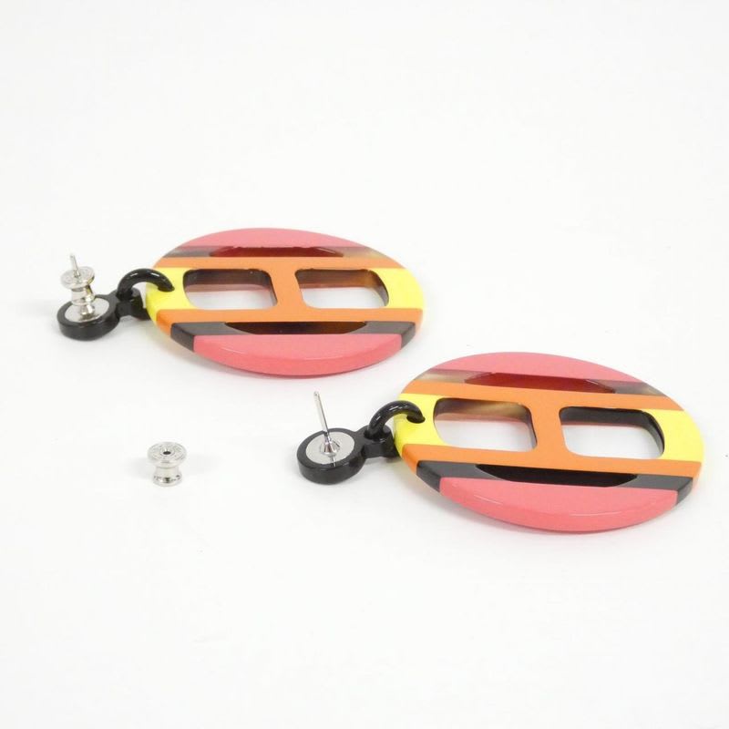 Hermes H Equipe fl Earrings