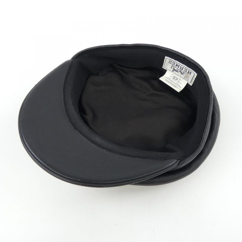 Hermes Black Size 57 Cap