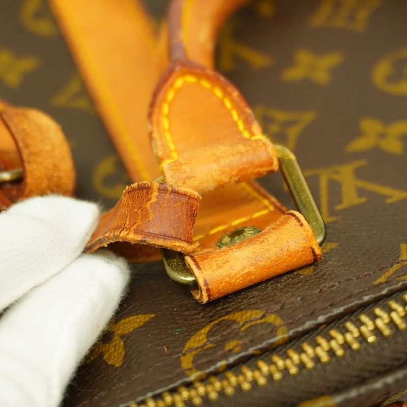 Louis Vuitton Boston Bag Monogram Keepall 50 M41426 Brown Men Women Unisex