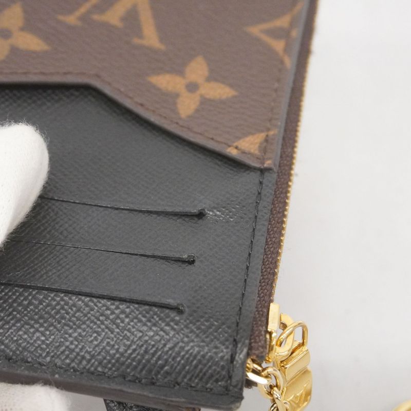 Louis Vuitton Coin Case Monogram Porto Cult Cles Diverso M69431 Brown Men Women