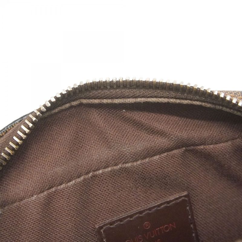 Louis Vuitton Shoulder Bag Damier Olaf PM N41442 Ebene Women's