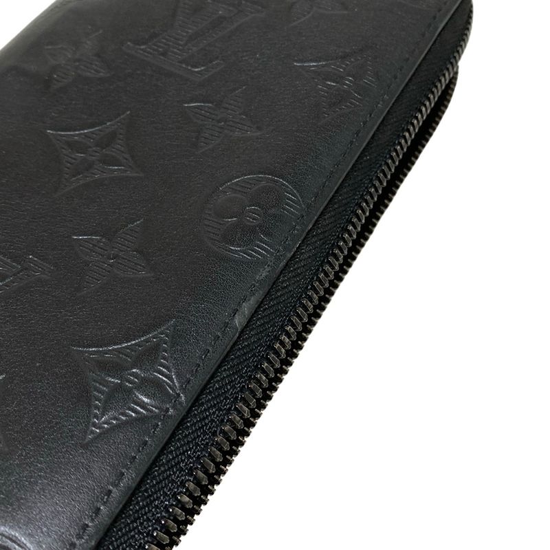 Louis Vuitton Long Wallet Monogram ・shadow Zippy Wallet Vertical M62902