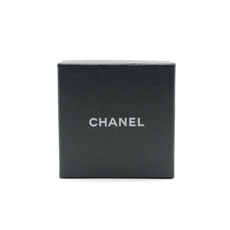 Chanel Brooch Corsage Gold Red Here Mark Pearl Bijou Tweed