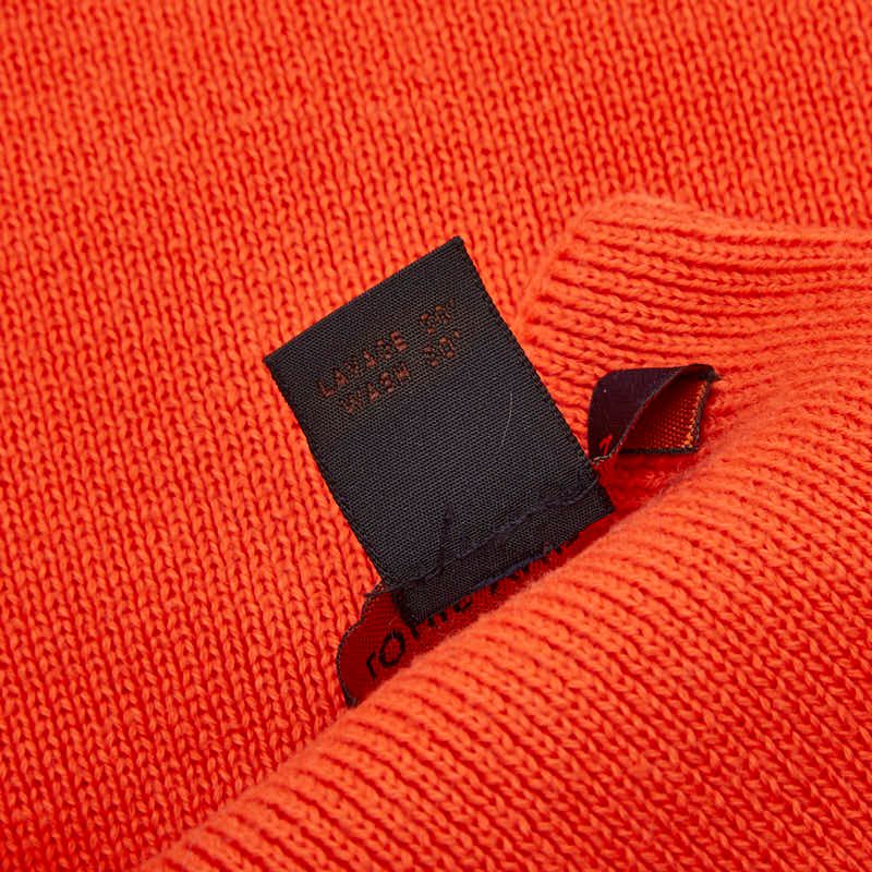 Louis Vuitton Cup Orange White Cotton Cashmere Women's