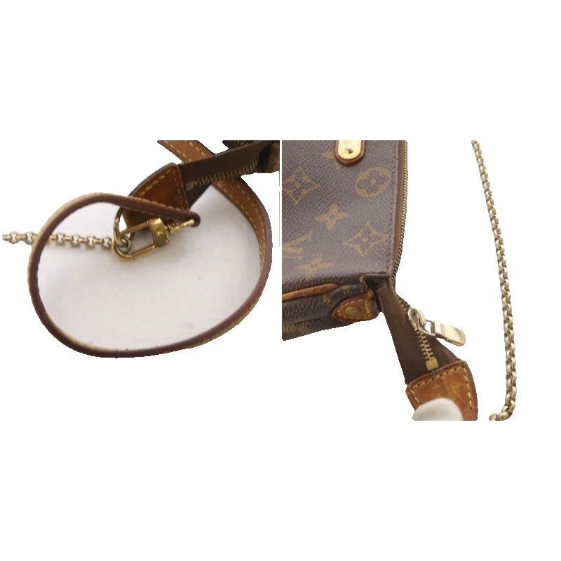 Louis Vuitton Monogram Eva Handbag One Handle Shoulder Bag 2way Crossbody Chain
