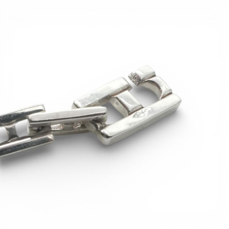 Hermes Necklace Pendant Choker 925 Silver