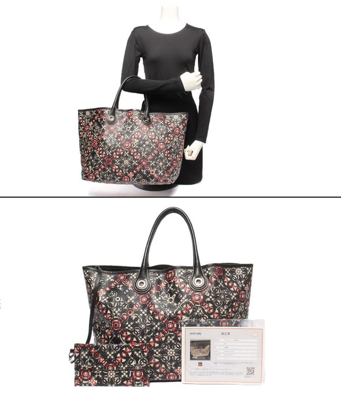 Chanel Tote Bag Silver Hardware Coco Travel Women's Chanel