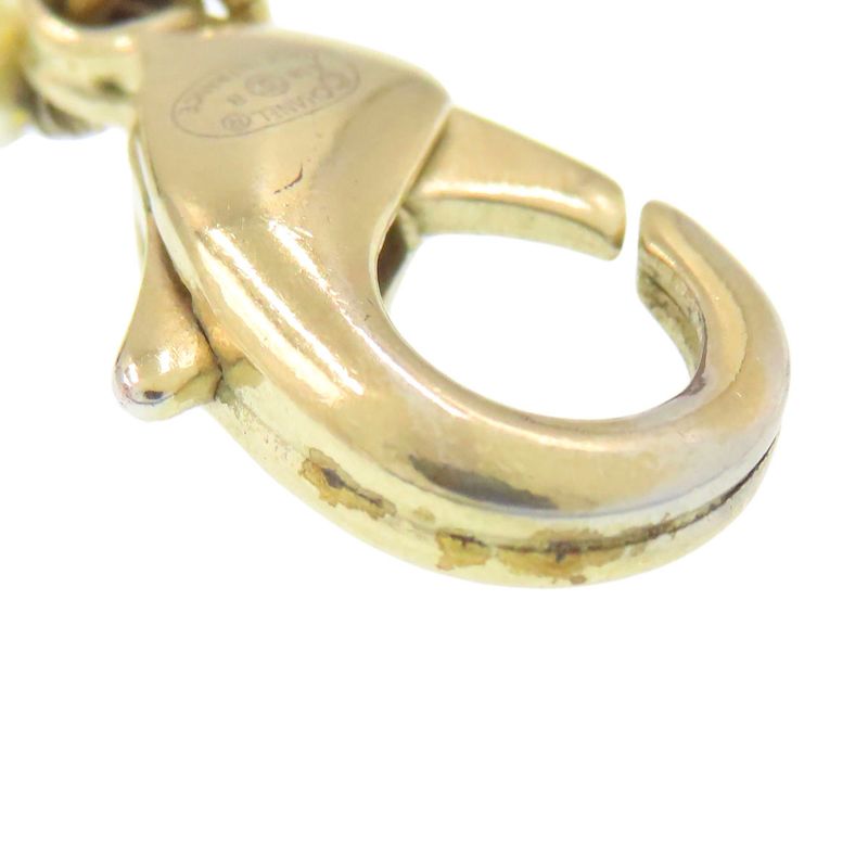 Chanel Fake Pearl Coco Mark Bracelet Metal Women's