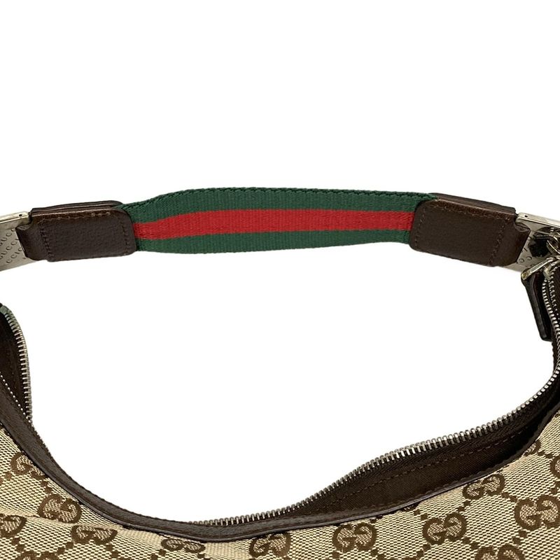 Gucci Shoulder Bag GG Pattern Sherry (Web) 145757 Beige X Dark Brown X Multi