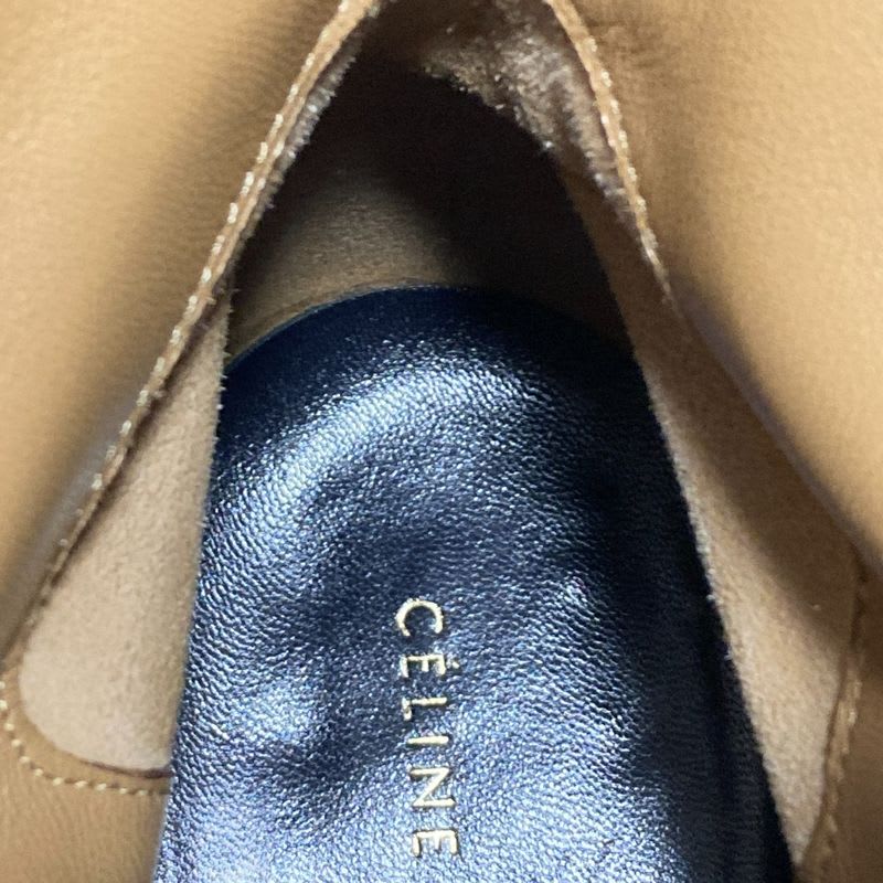 Celine Leather Short Boots Size 36.5 23.5 cm