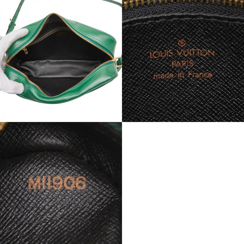 Louis Vuitton Epi Trocadero Crossbody Shoulder Bag Borneo Green Leather