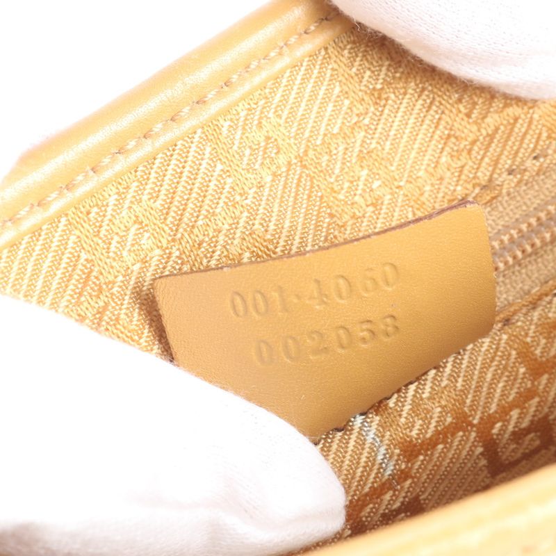 Gucci Bamboo Kandensky 001 4060 Leather Shoulder Bag Shoulder One Shoulder Tote