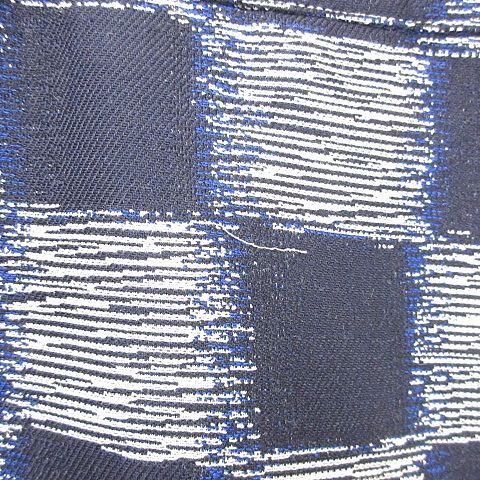 Louis Vuitton Damier Pants Wool Rm241 M FVD Hqp08 W 24 SS Large Size Navy Blue