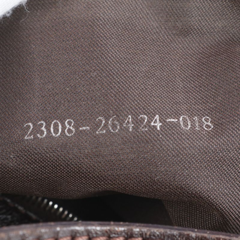 Fendi Zucca Mamma Bucket Leather Canvas Shoulder Bag Shoulder Hand Ladies RCM