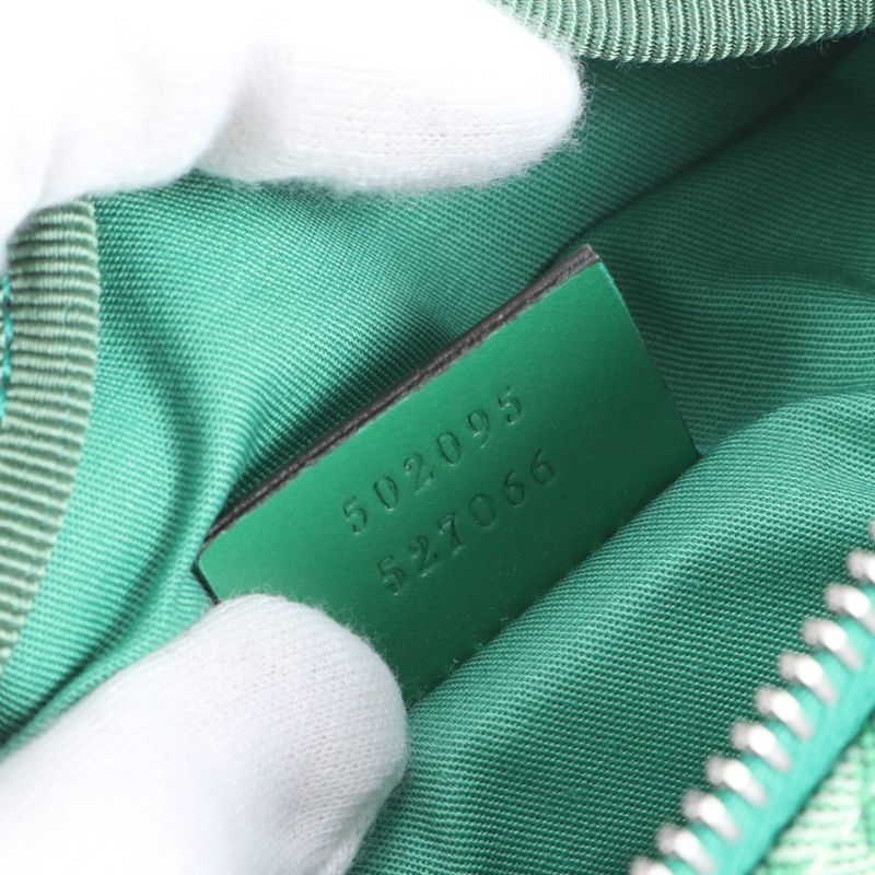 Gucci GG Canvas Star 502095 Leather Body Bag Crossbody Body Waist Pouch