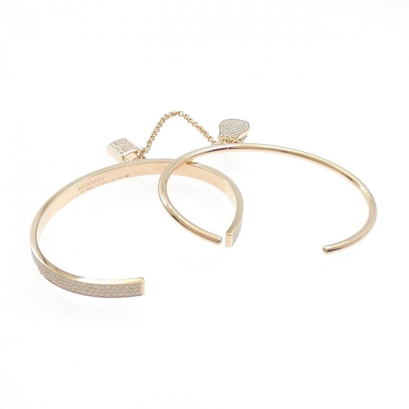 Hermes Kelly Cadenas Size 15 Diamond Bangle