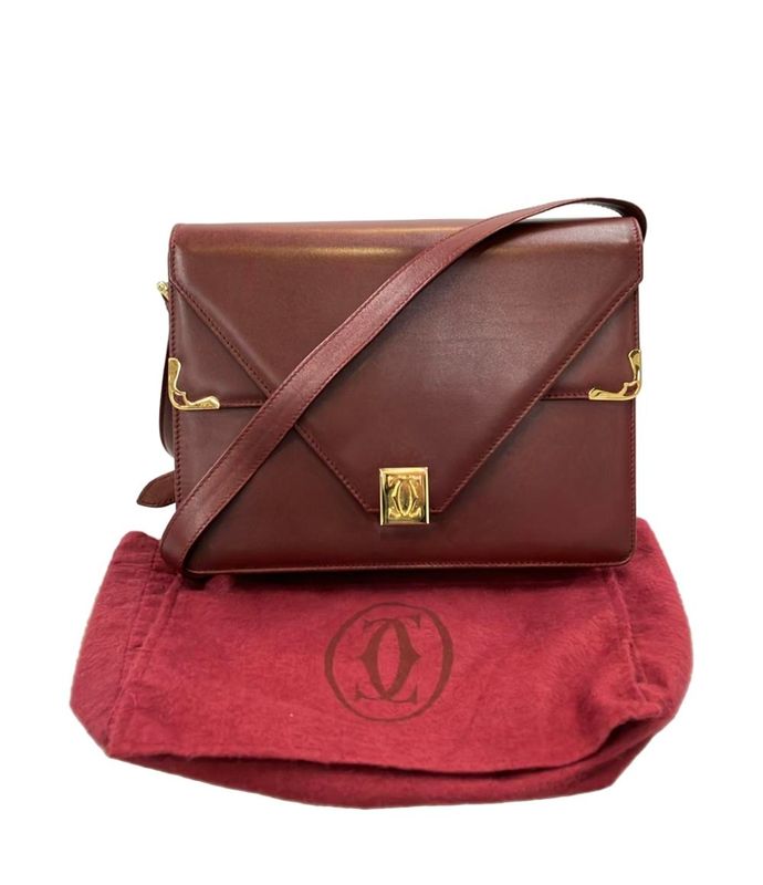 Cartier Shoulder Bag Crossbody Must Line Ladies Cartier