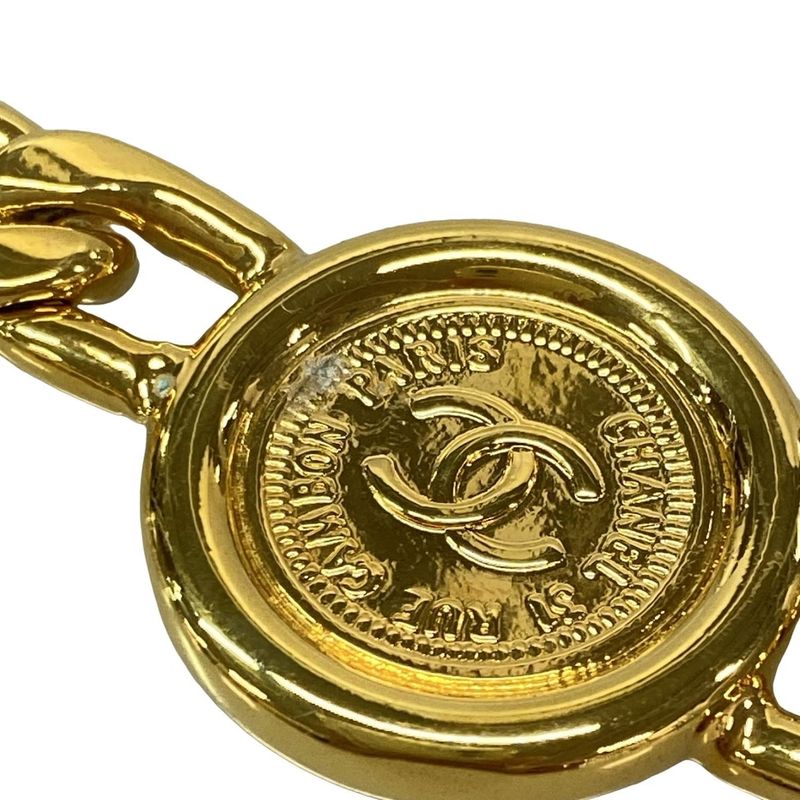 Chanel Belt - Gold Coco Mark Chain Belt