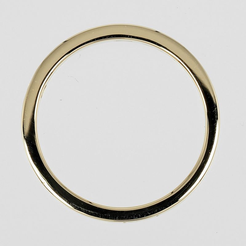 Bvlgari B Zero One Essential 18K Yellow Gold X Diamond Size 20.5 Men's 7.2g Ring