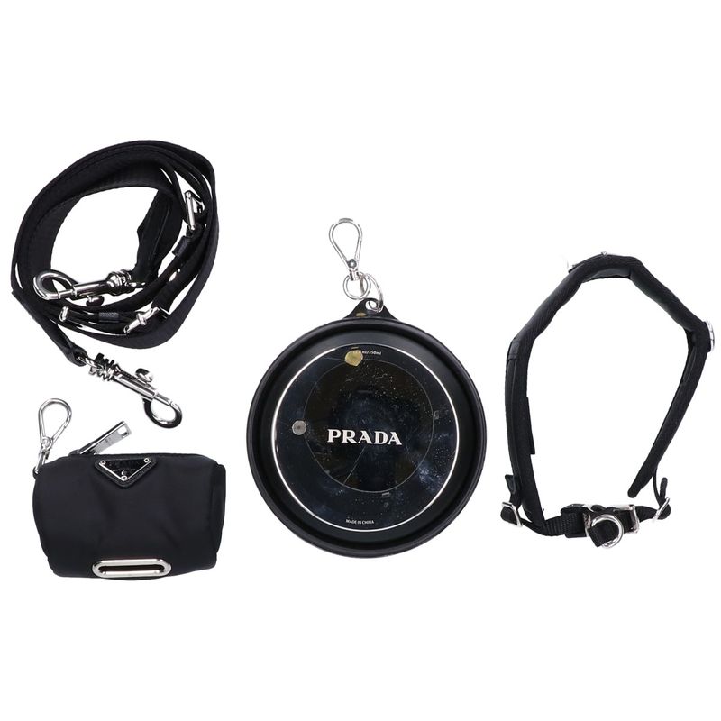 Prada 2vc030_2dmt_f0002_v_n9o Renylon X Saffiano Pet Bag Pet Carrier