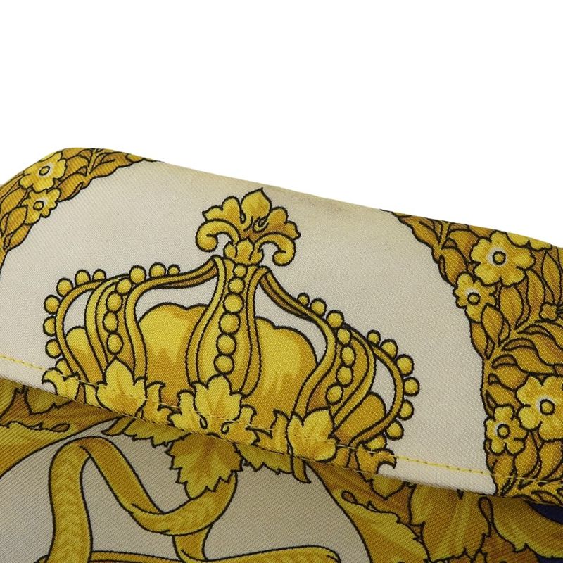 Versace Baroque Pattern All Over Silk Shirt Tops Men's Multicolor 40 A230628 40