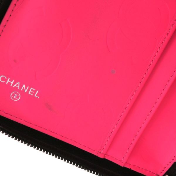 Chanel Cambon Line ・round Zipper Long Wallet