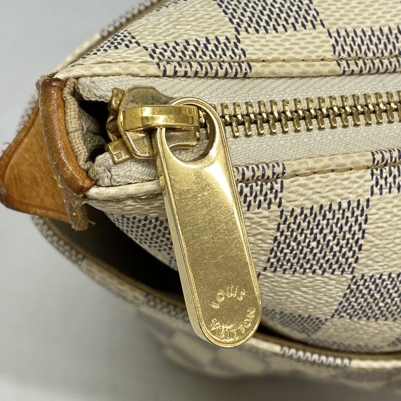 Louis Vuitton Tote Bag Damier Azure Totally PM N41280 White Ladies