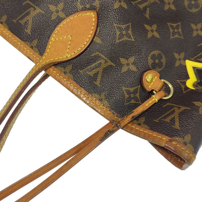 Louis Vuitton Monogram ・neverfull MM Love Lock Tote Bag With Pouch M44364 Kenya