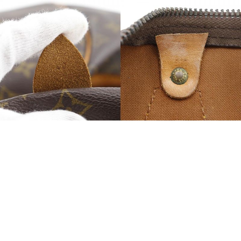 Louis Vuitton Speedy 40 Vintage M41522 Monogram Canvas Brown 812 Unisex Boston