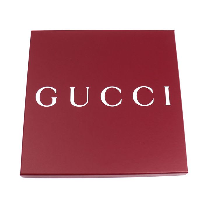 Gucci Sherry Line Muffler Gray Brown Sky Blue 4g704 1469 Unisex Scarf