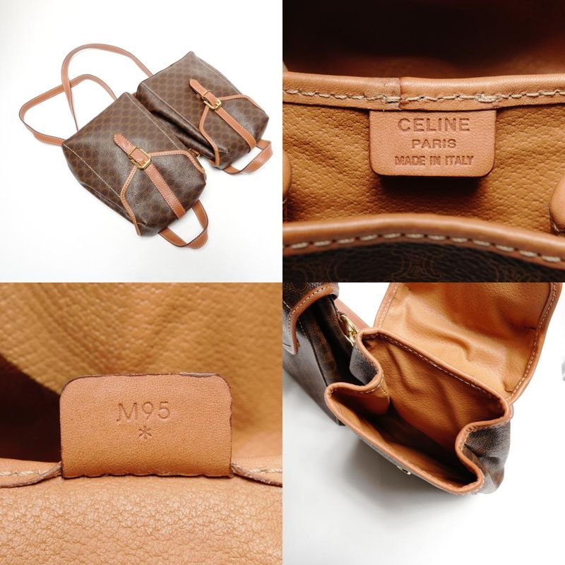 Celine Backpack Macadam Twin
