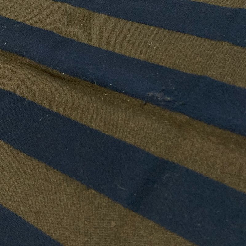 Fendi Muffler - Dark Brown X Dark Navy Zucca Pattern Pecan Wool