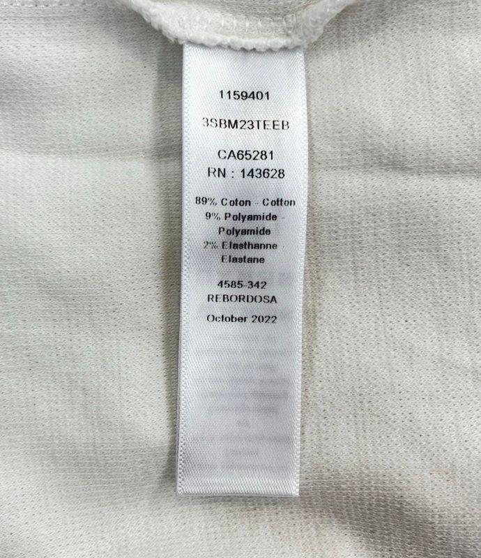 Christian Dior Short Sleeve T-shirt Star Pattern Kids SIZE 8 (120) Christian