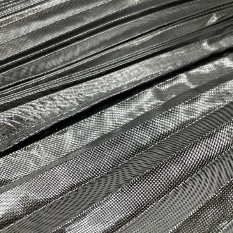 Balenciaga 601169 19 Years Silver Pleated Long Skirt 34